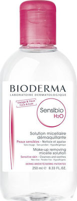 Bioderma Apă micelară Demachiant Sensibio H2O pentru Piele Sensibilă 250ml