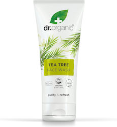 Dr.Organic Tea Tree Face Gel Καθαρισμού Προσώπου 200ml Dr.Organic Tea Tree Face Gel Καθαρισμού Προσώπου 200ml