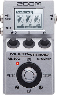 Zoom MS-50G Multi-Effekte Wirkung E-Gitarre