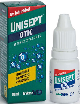 Intermed Unisept Otic Picături pentru Curățarea urechilor 10ml