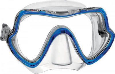Mares Silicone Diving Mask Pure Vision Blue 411217,