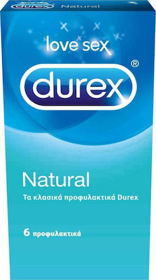 Durex Προφυλακτικά Natural 6τμχ