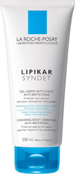 La Roche Posay Lipikar Syndet Cleansing Body Cream/Gel Κατάλληλο για Ατοπική Επιδερμίδα 200ml