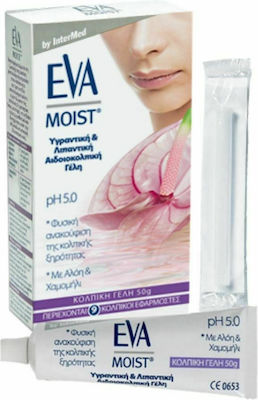 Intermed Eva Moist pH 5.5 Gel Ενυδάτωσης με Χαμομήλι και Αλόη 50gr
