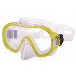 Bluewave Kids' Diving Mask Saxo Junior Κίτρινη Yellow 61046