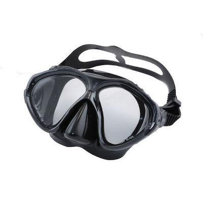 XDive Silicone Diving Mask Black