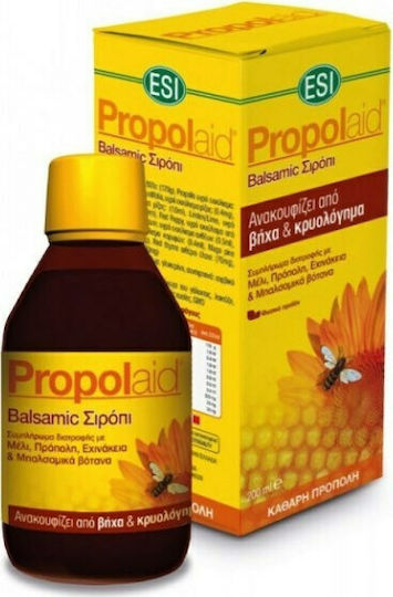 ESI Propolaid Balsamic Syrup for Dry Cough Gluten-Free 200ml