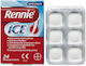 Bayer Rennie Ice Tratamentul simptomelor de arsură stomacală / iritație gastrică 24 comprimate masticabile Cool Mint fără zahăr Menta