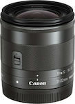 Canon Crop Φωτογραφικός Φακός EF-M 11-22mm f/4-5.6 IS STM Wide Angle Zoom για Canon EF-M Mount Black