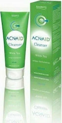 Boderm Acnaid Cleanser White Tea Anti-Acne Emulsion for Oily Skin 200ml