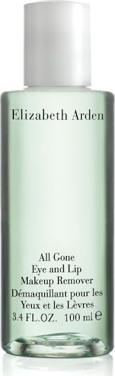 Elizabeth Arden All Gone Lip & Eye Makeup Remover Υγρό Ντεμακιγιάζ Προσώπου & Ματιών 100ml