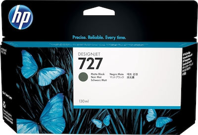 HP 727 InkJet Printer Ink Matte Black (B3P22A)