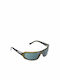 Salvatore Ferragamo 2101 Men's Sunglasses with Green Plastic Frame and Green Lens