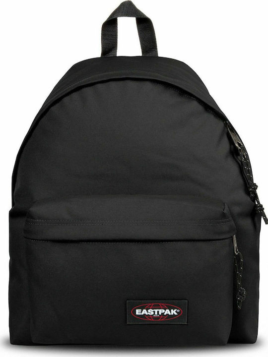 Eastpak Padded Pak'r Black School Bag Backpack Junior High-High School in Black color 24lt