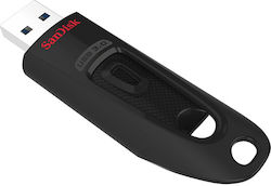 Sandisk Ultra 16GB USB 3.0 Stick Μαύρο