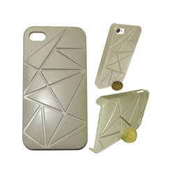 Volte-Tel Plastic Back Cover Gray (iPhone 4/4s)