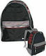 Nike Just Do It School Bag Backpack Junior High-High School Black