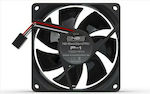 Noiseblocker BlackSilent Pro P-P 80mm 3-Pin Case Fan