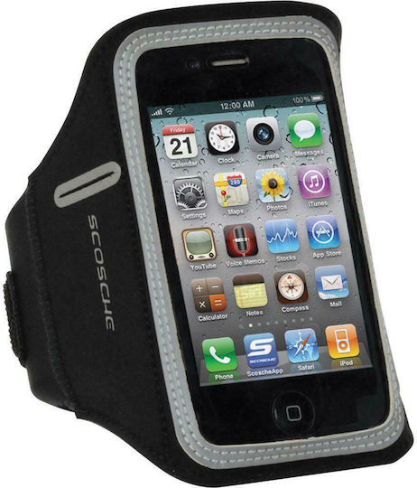 Scosche SoundKase Sport Arm Band up to 5" Black HFDAB