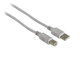 HAMA USB 2.0 Кабел USB-A мъжки - USB-B мъжки Сив 1.5м 00034694