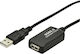 Digitus 5m USB 2.0 Cable A-Male to A-Female (DA-70130-4)