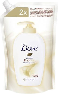 Dove Fine Silk Cream Wash Refill 500ml