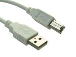 Sandberg 5m USB 2.0 Cable A-Male to B-Male White (502-80)