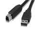 Tele USB 3.0 Kabel USB-A-Stecker - USB-B-Stecker Schwarz 2m USB-320B
