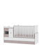 Lorelli Κούνια Πολυμορφική Minimax White & Cappuccino για Στρώμα 60x120cm