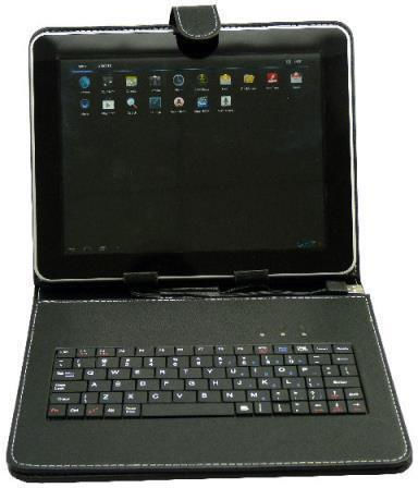 Element TAB-150 Flip Cover Synthetic Leather with Keyboard English US Black (Universal 8") TAB-150