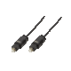 LogiLink Optical Audio Cable TOS male - TOS male Μαύρο 2m (CA1008)