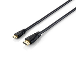 Equip HDMI 1.4 Kabel HDMI-Stecker - Mini-HDMI-Stecker 1m Schwarz