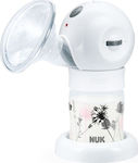 Nuk Electric Single Breast Pump Luna Battery and Electric White