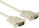 Roline VGA male to VGA female White 1.8m Cable (11.01.6518)