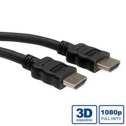 Roline S3674-50 Cabluri HDMI HDMI 1.4 HDMI De Sex Masculin - HDMI De Sex Masculin 5m Negru Roline S3674-50 Cabluri HDMI HDMI 1.4 HDMI De Sex Masculin - HDMI De Sex Masculin 5m Negru