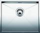 Blanco Zerox 550-U 517247 521591 Undermount Sink Inox Satin W59xD44cm Silver