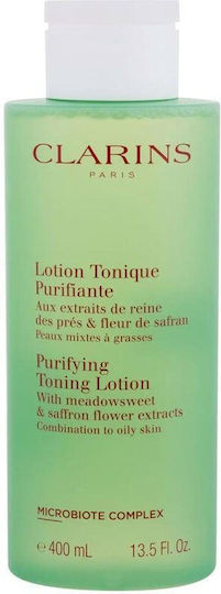 Clarins Toning Lotion Iris Combination/Oily Skin Lotion Reinigung Gesicht 400ml