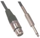 CR-672/1.5M XLR female to 6.3mm male 1.5m Cable (CR-672/1.5M)