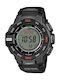 Casio Pro Trek Digital Uhr Solar mit Schwarz Kautschukarmband