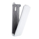 Star Case Roma Montone Vertical Flip Δερμάτινο Λευκό (HTC One)
