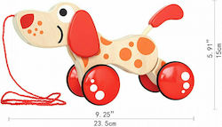 Hape Walk-A-Long Puppy από Ξύλο για 12+ Μηνών