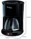 Moulinex Principio 3 Filterkaffeemaschine 1000W Schwarze