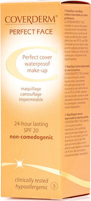 Coverderm Perfect Face Waterproof SPF20 05 30ml