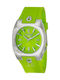 Nixon Watch Battery with Green Rubber Strap