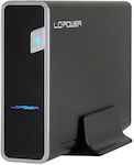 LC-Power Hard Drive Case 3.5" SATA III with connection USB 3.0 in Schwarz color