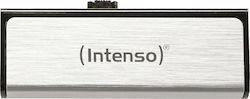 Intenso Mobile Line 8GB USB 2.0 Stick με σύνδεση USB-A & micro USB-B Ασημί