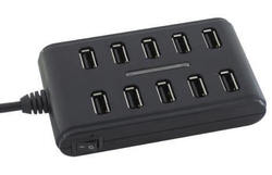 H-015 USB 2.0 Hub 10 Porturi cu conexiune USB-A