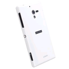 Krusell ColorCover Back Cover Πλαστικό Λευκό