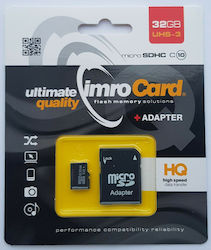 IMRO microSDHC 32GB Class 10 U1 UHS-I with Adapter