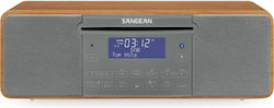 Sangean Sound System 2 DDR-47BT DDR-47BT 14W with CD / Digital Media Player and Bluetooth Brown